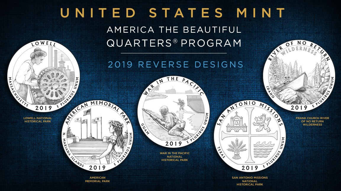 United States Mint Lifts the Curtain on Designs for the 2019 America